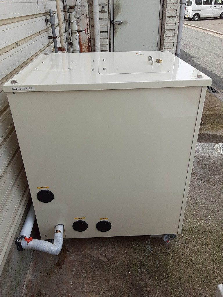 業務用生ごみ処理機ゴミサー設置しました/スーパー