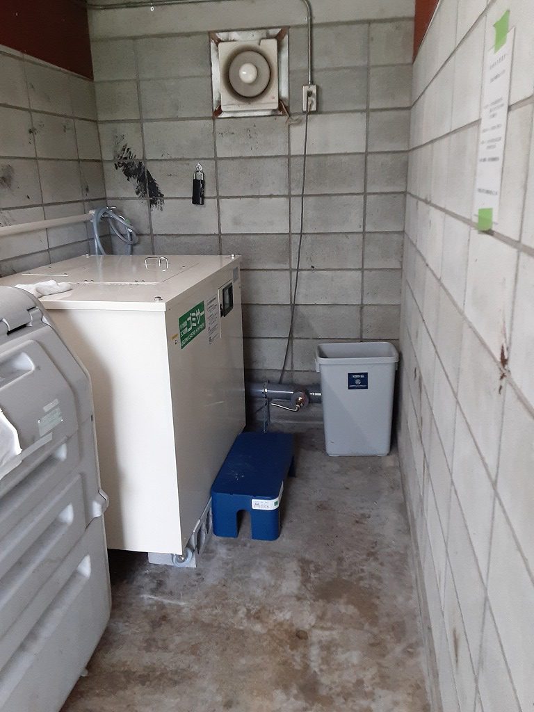 業務用生ごみ処理機ゴミサー設置しました/学校