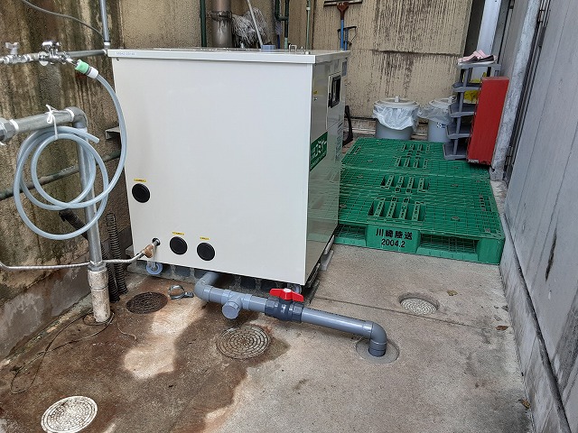 業務用生ごみ処理機ゴミサーを設置しました/病院