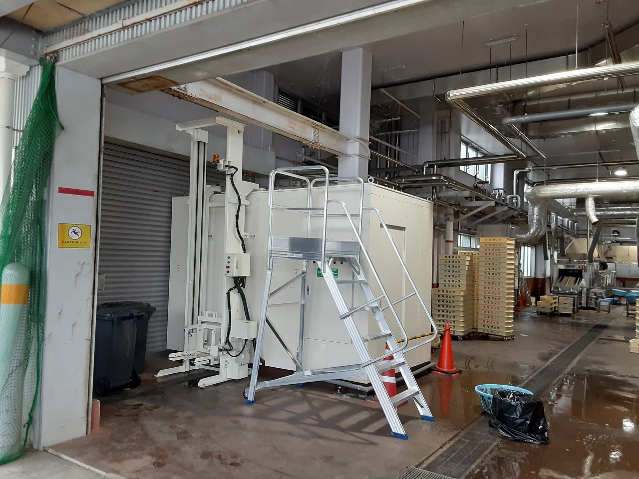 業務用生ごみ処理機ゴミサーを設置しました/給食センター