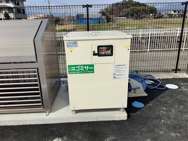 業務用生ごみ処理機ゴミサーを設置しました/保育園