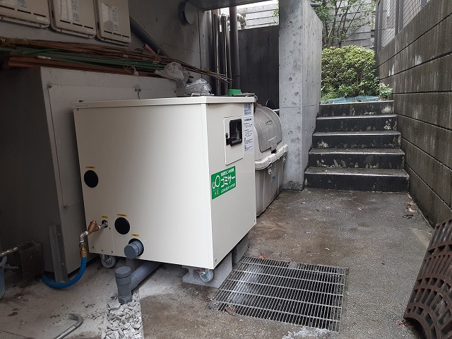 業務用生ごみ処理機ゴミサーを設置しました/保育園