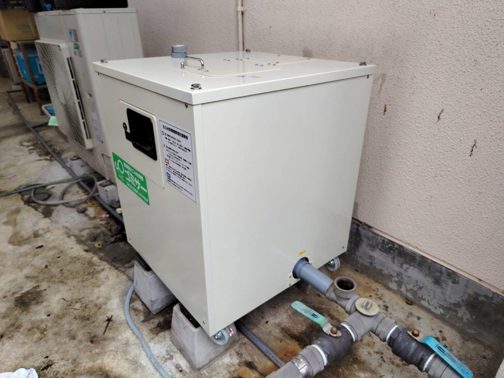 業務用生ごみ処理機ゴミサーを設置しました/保育園