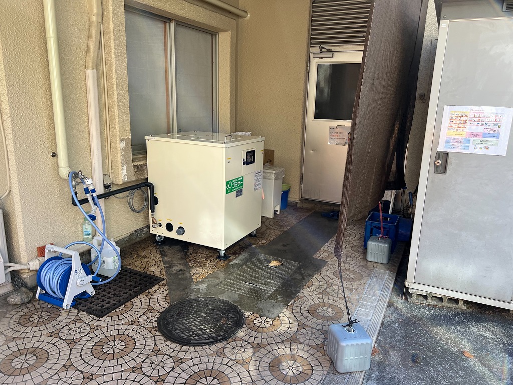 業務用生ごみ処理機ゴミサーを設置しました/保育園