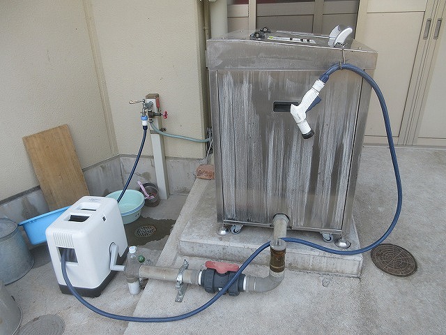 業務用生ごみ処理機ゴミサーを設置しました/病院